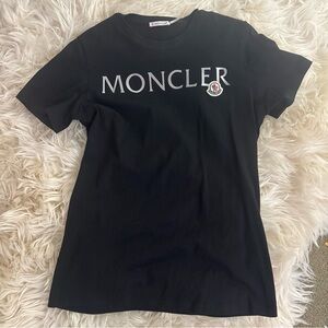 Moncler Black T-Shirt